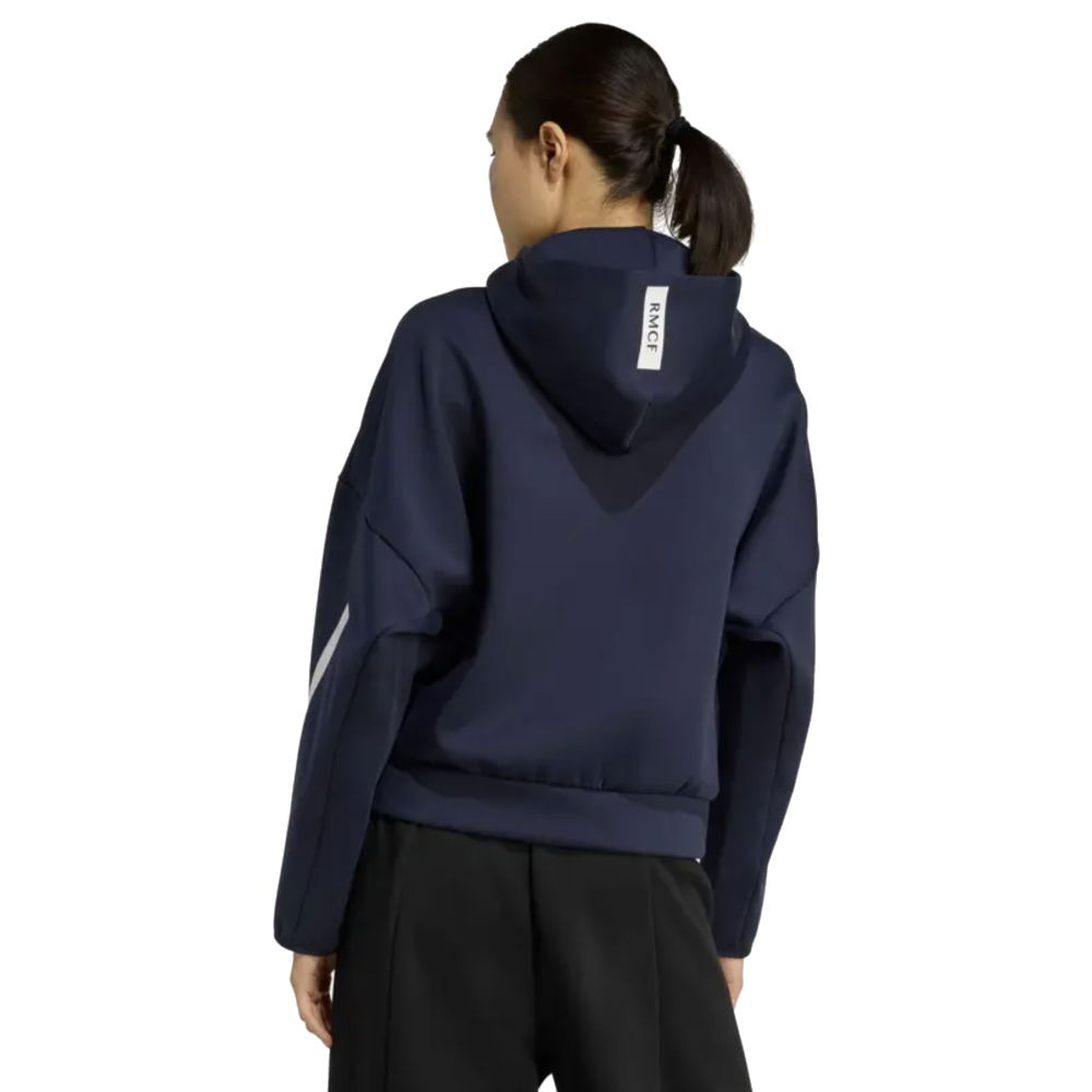 2025-2026 Real Madrid Anthem Jacket (Legend Ink) - Womens