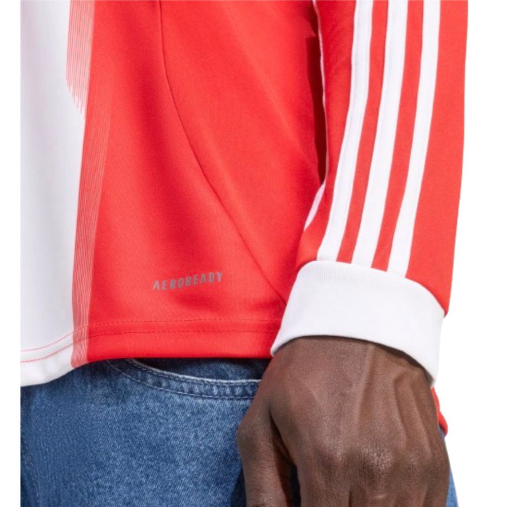 2025-2026 Bayern Munich Long Sleeve Home Shirt (Olise 17)