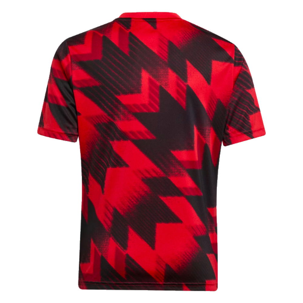 2025-2026 Man Utd Pre-Match Shirt (Red) - Kids (Rashford 10)