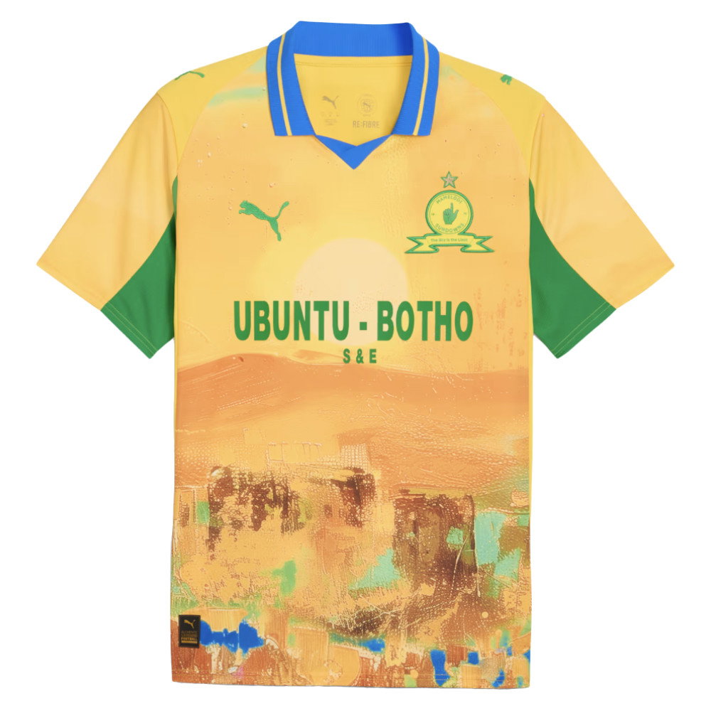 2025-2026 KIDSUPER x Mamelodi Sundowns CWC Shirt (Yellow) (Your Name)