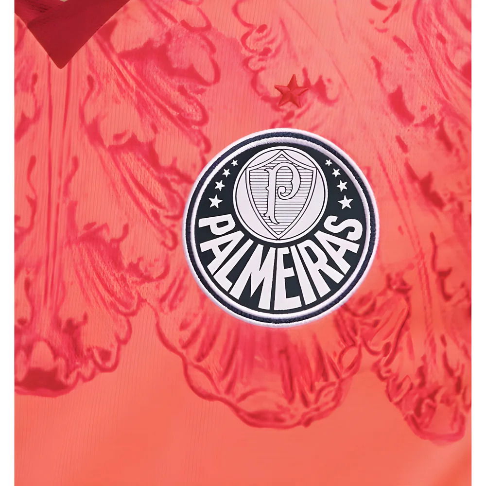 2025-2026 KIDSUPER x SE Palmeiras CWC Shirt (Glowing Red)