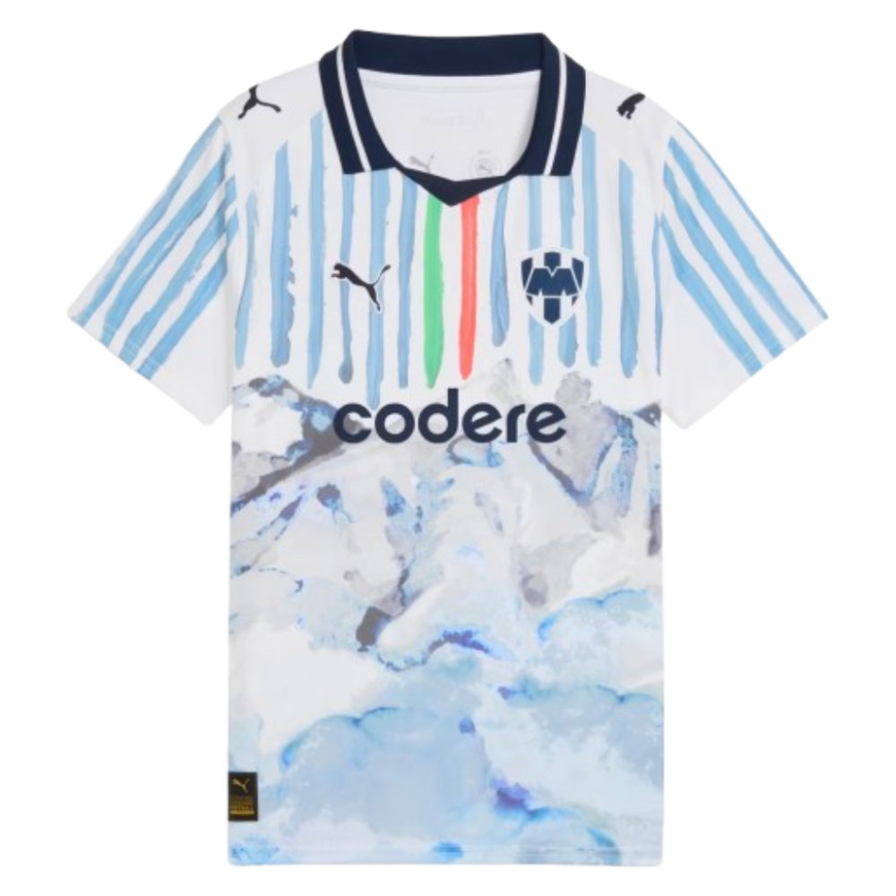 2025-2026 KIDSUPER x CF Monterrey CWC Shirt (White) - Kids (Torres 8)