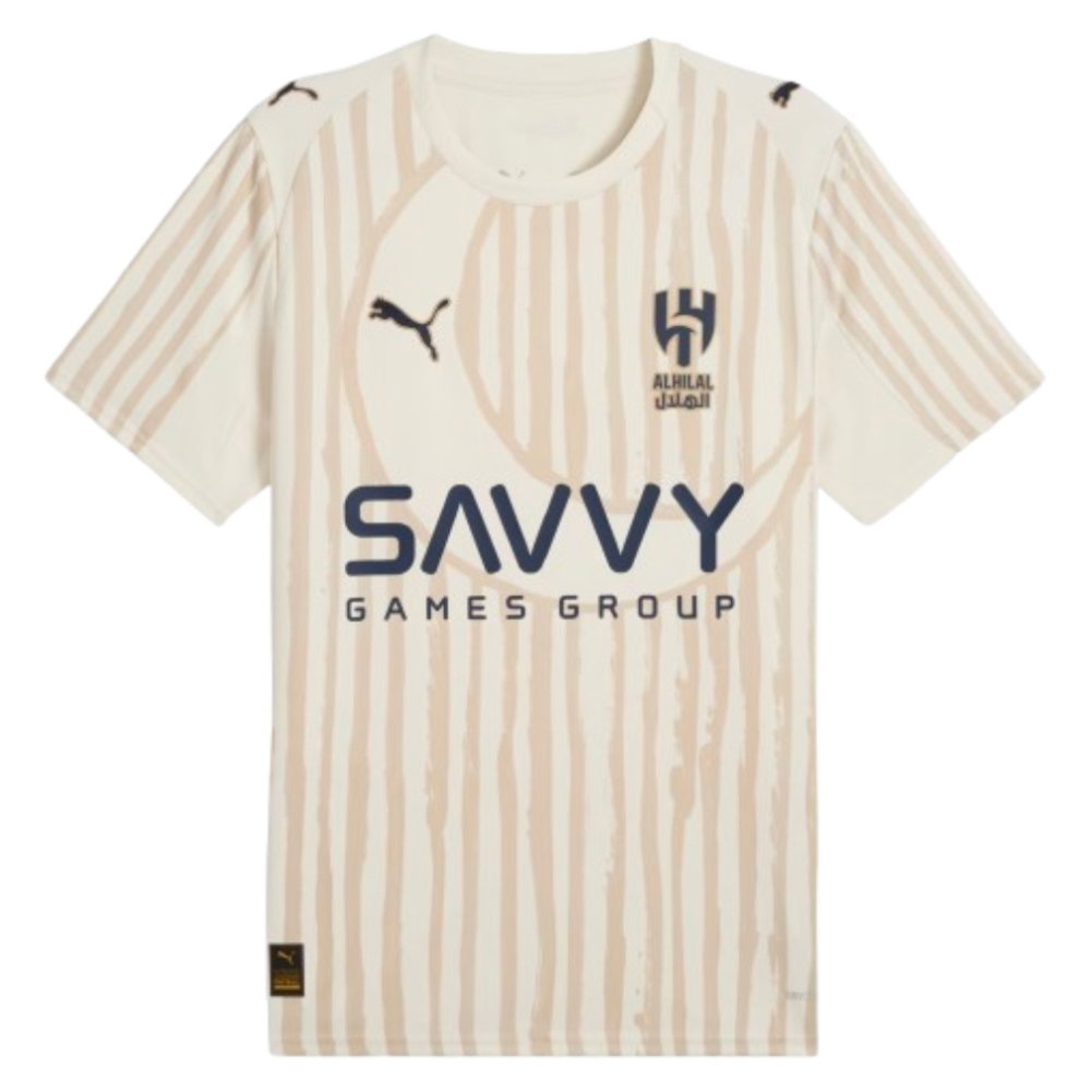 2025-2026 KIDSUPER x Al-Hilal CWC Goalkeeper Shirt (Alpine Snow) (Your Name)