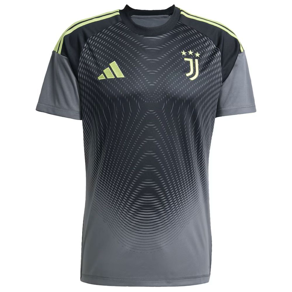 2025-2026 Juventus Home Goalkeeper Shirt (Grey) (Your Name)