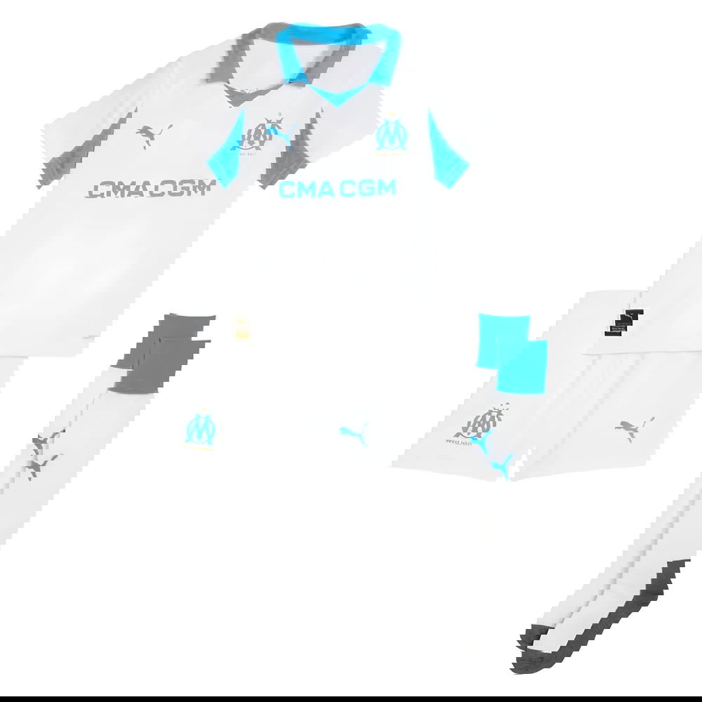 2025-2026 Marseille Home Mini Kit (Your Name)