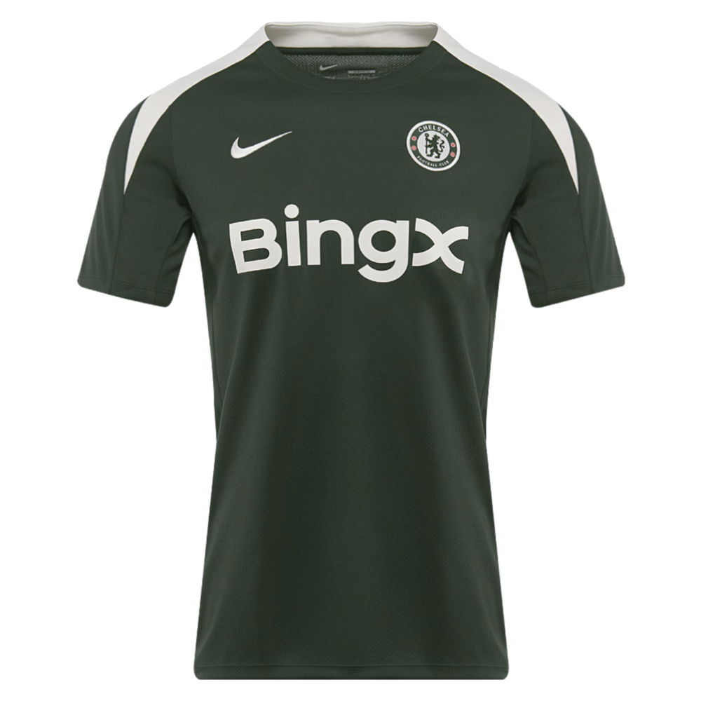 2025-2026 Chelsea Dri-Fit Strike Training Shirt (Green) (Neto 7)