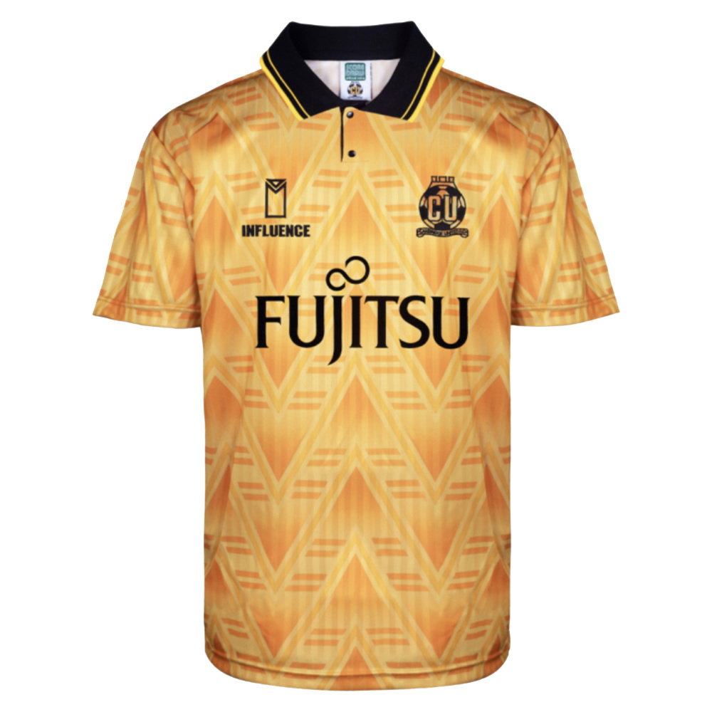 Cambridge United 1991-1993 Home Retro Shirt (Your Name)