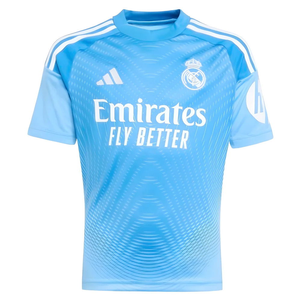 2025-2026 Real Madrid Home Youth Goalkeeper Kit