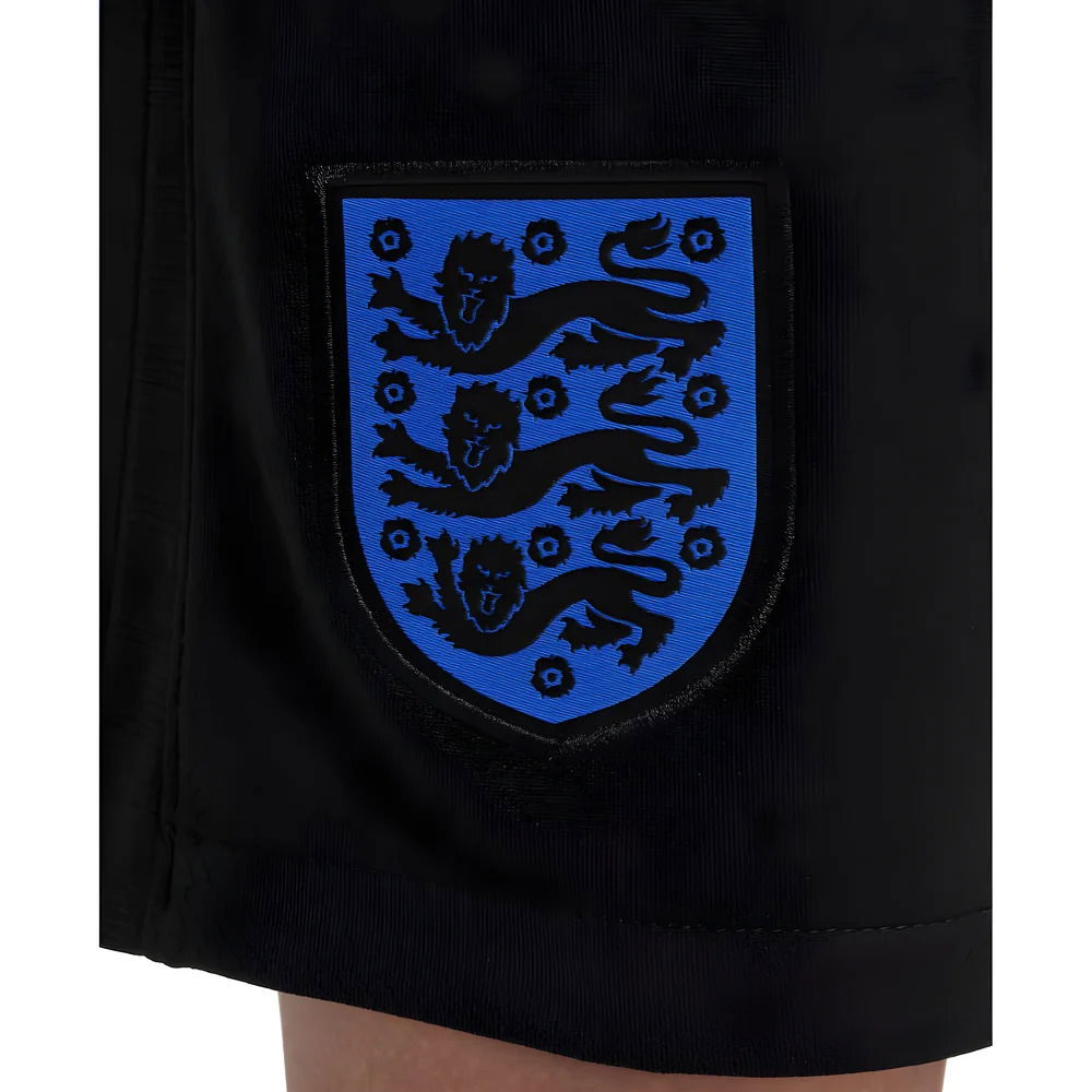 2025-2026 England Womens Team Away Shorts (Black) - Kids