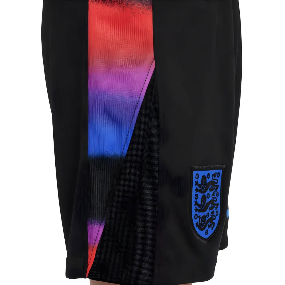2025-2026 England Womens Team Away Shorts (Black) - Kids