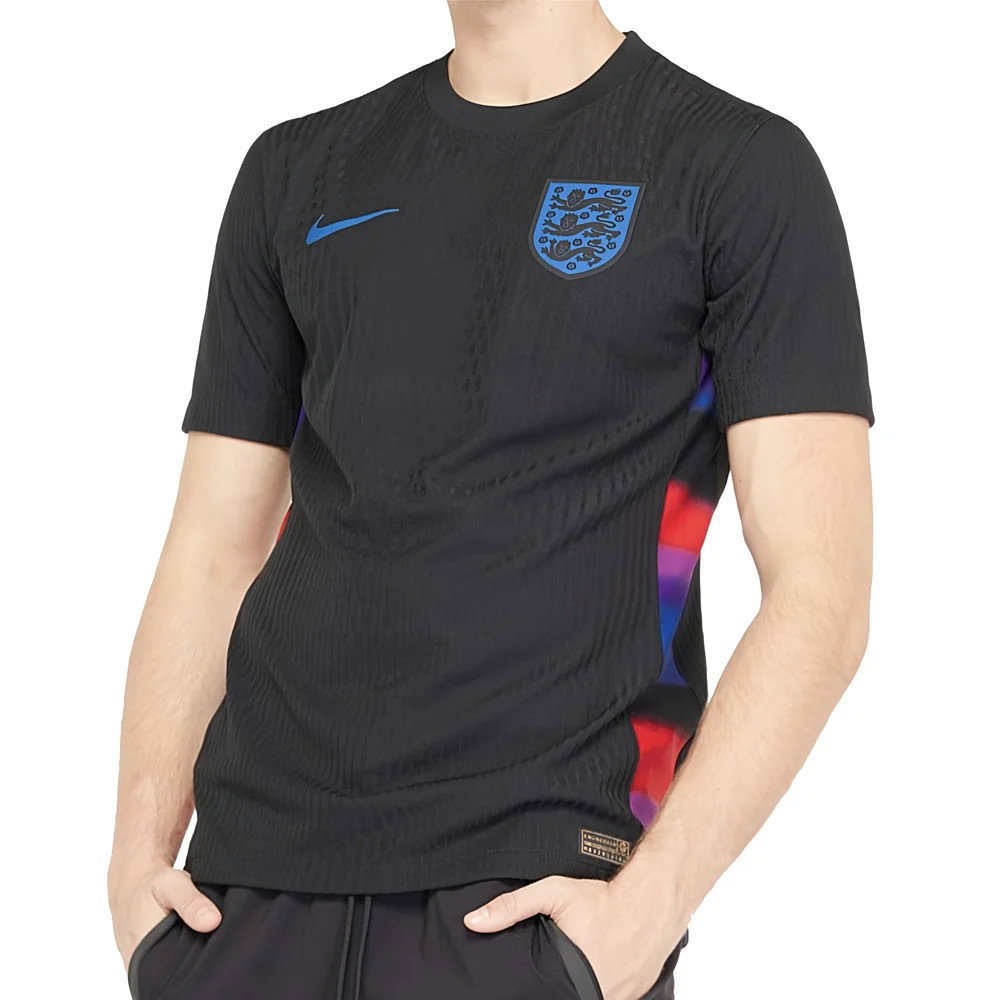 2025-2026 England WEC Authentic Away Shirt (Black) - Mens (Your Name)