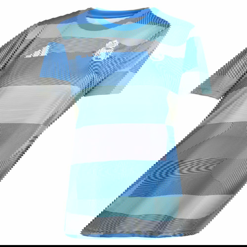 2025-2026 Real Madrid Pre-Match Shirt (Bluebird) - Womens (Modric 10)