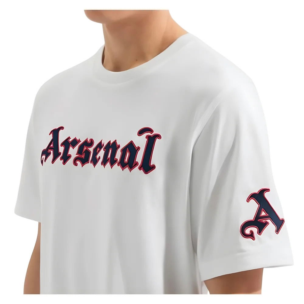 2025-2026 Arsenal US Tee (White)