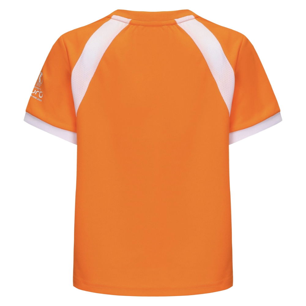 2025 Netherlands WEC Poly T-shirt (Orange) - Kids