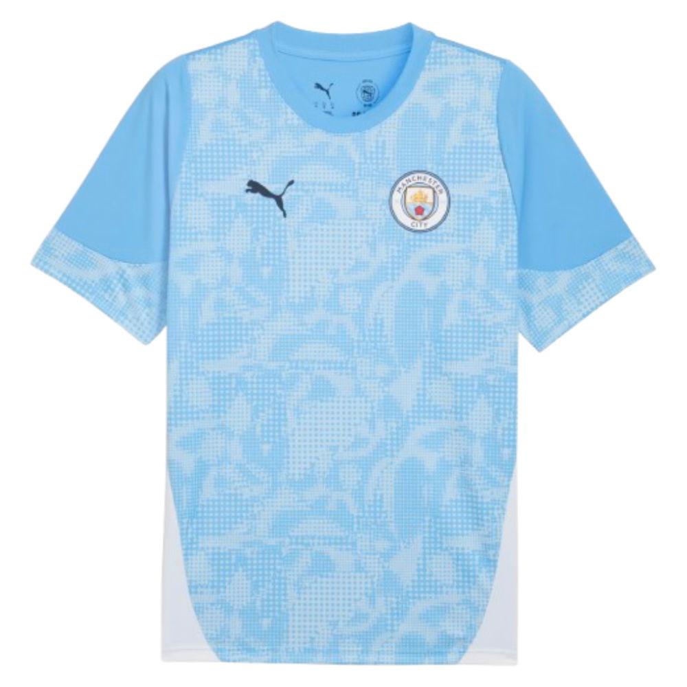 2025-2026 Man City Training Jersey (Light Blue) (Silva 21)