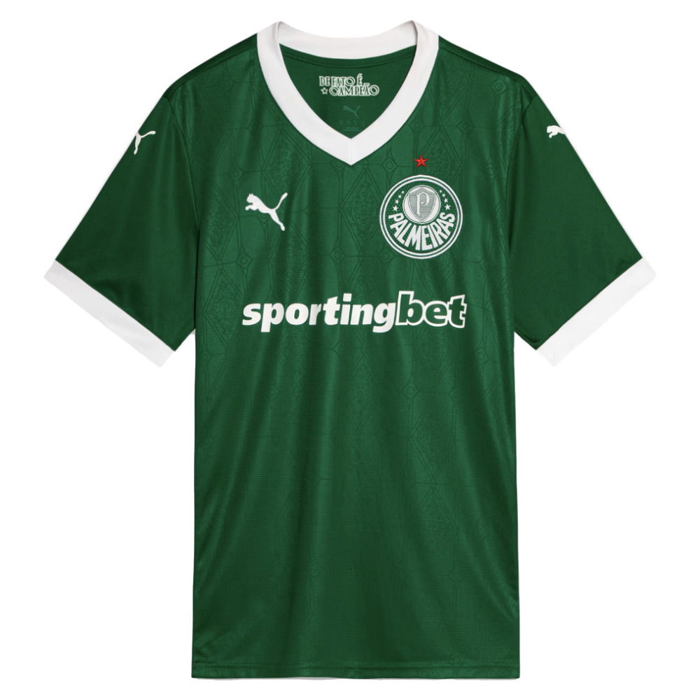 2025-2026 Palmeiras Home Shirt (Estevao 41)