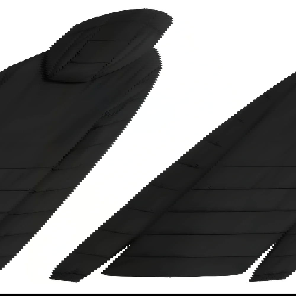 2025-2026 Man City Hooded Padded Coat (Black) - Kids