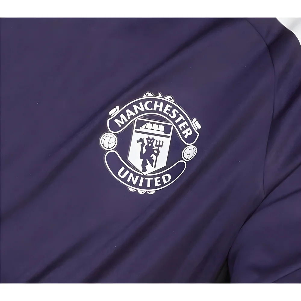2025-2026 Man Utd Training Jersey (Aurora Plum) - Kids
