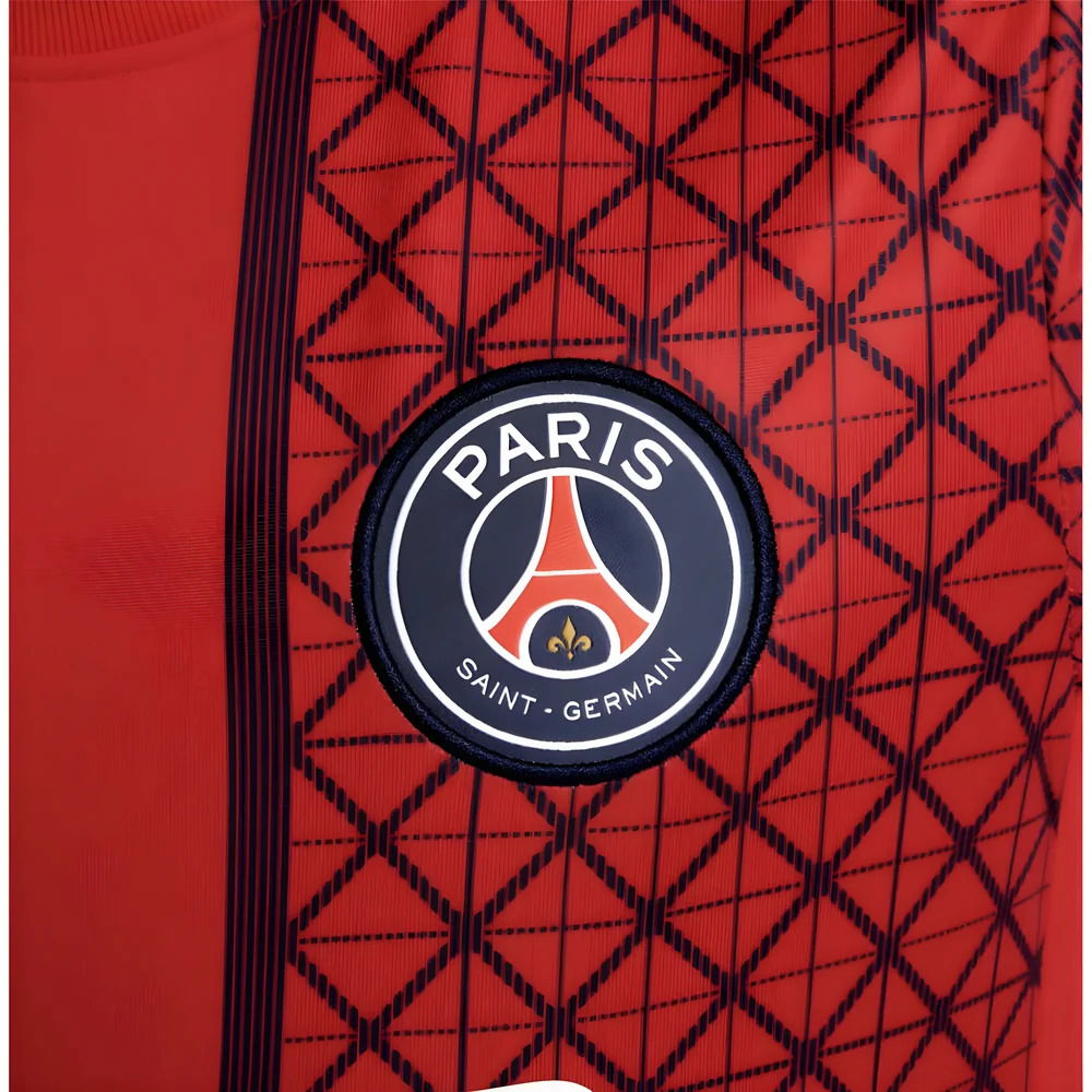 2025-2026 PSG Academy Pro Away Pre Match Shirt (Red) - Kids