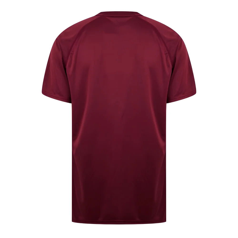 West Ham United Poly T-Shirt (Claret/Blue)