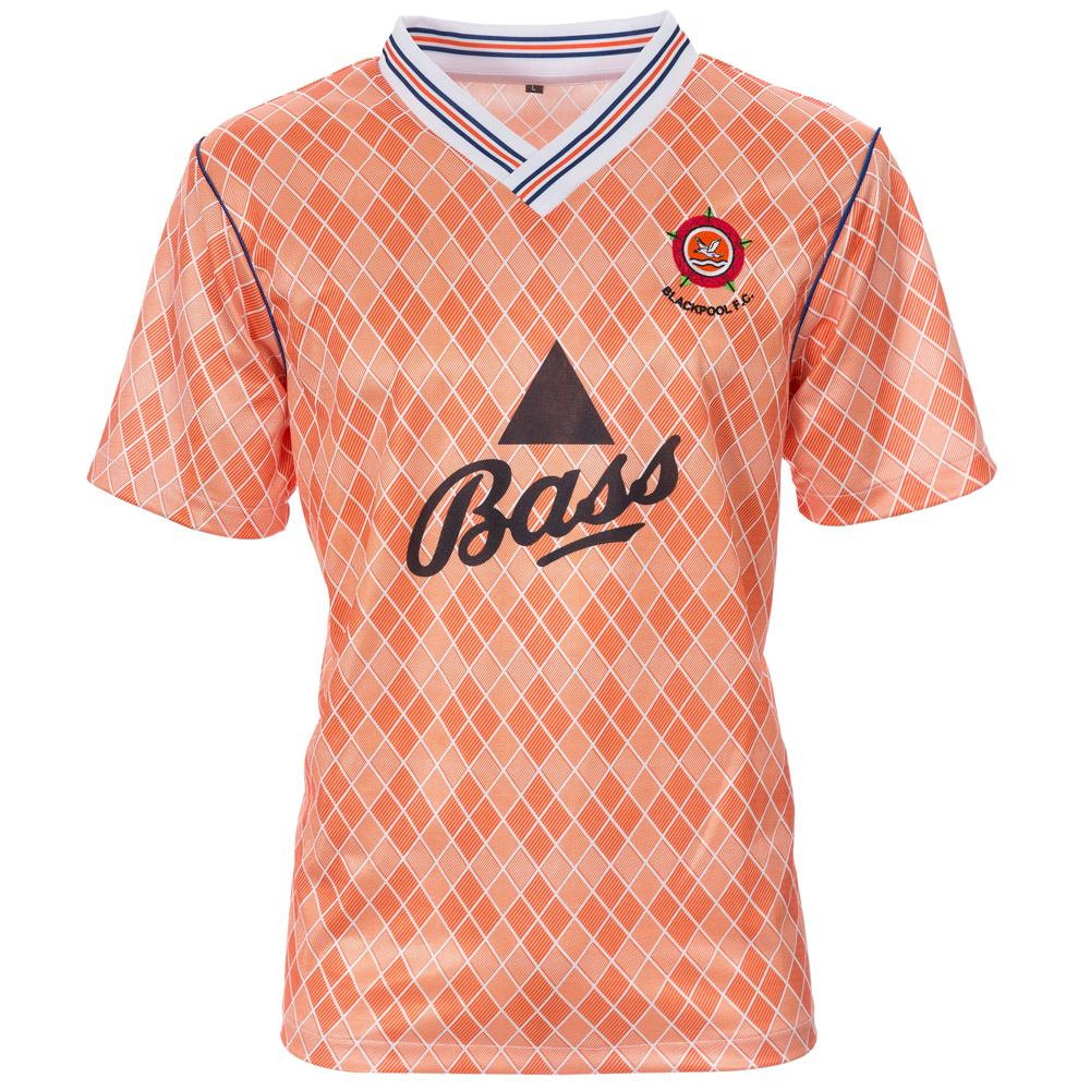 1989-1990 Blackpool Bass Retro Shirt (Your Name)