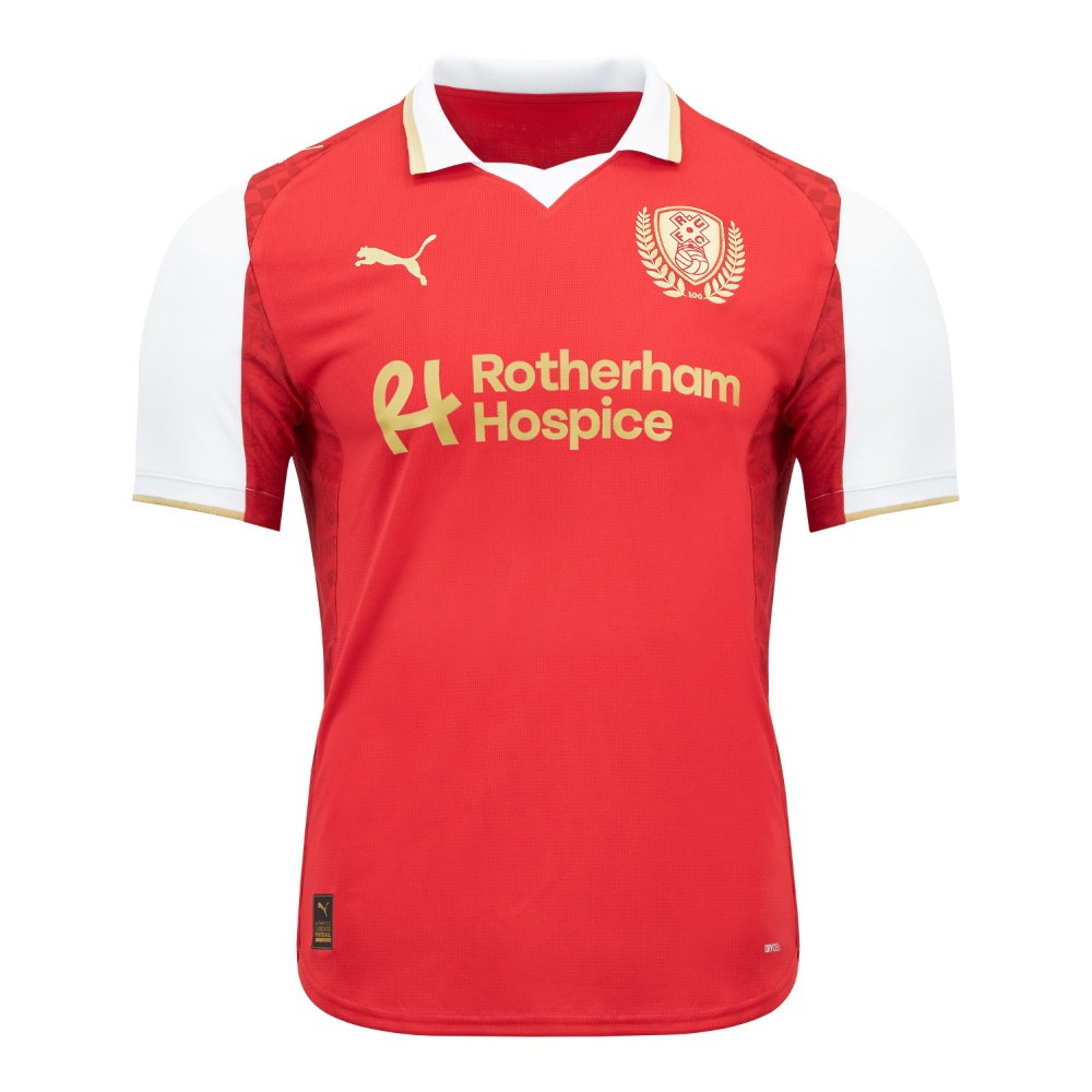 2025-2026 Rotherham United Home Shirt (Your Name)