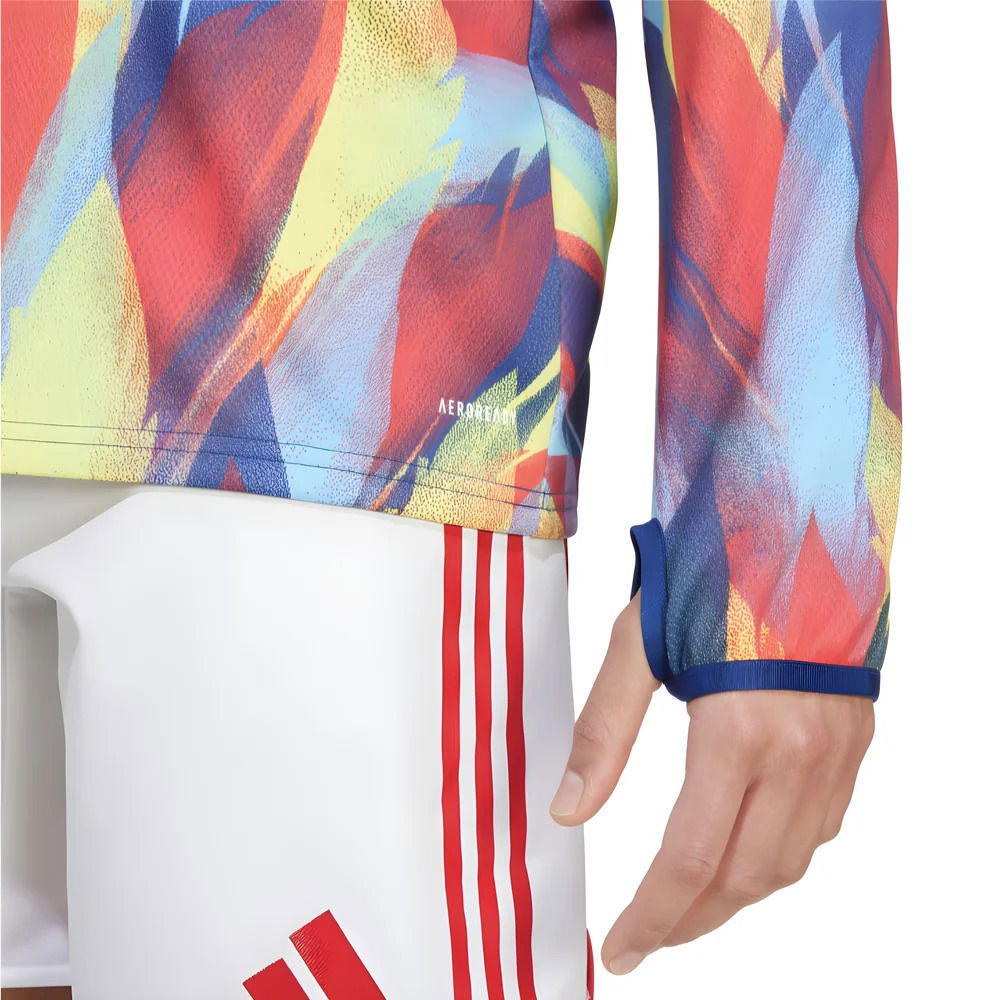 2025-2026 Arsenal Pre-Match Warm Top (Victory Blue)