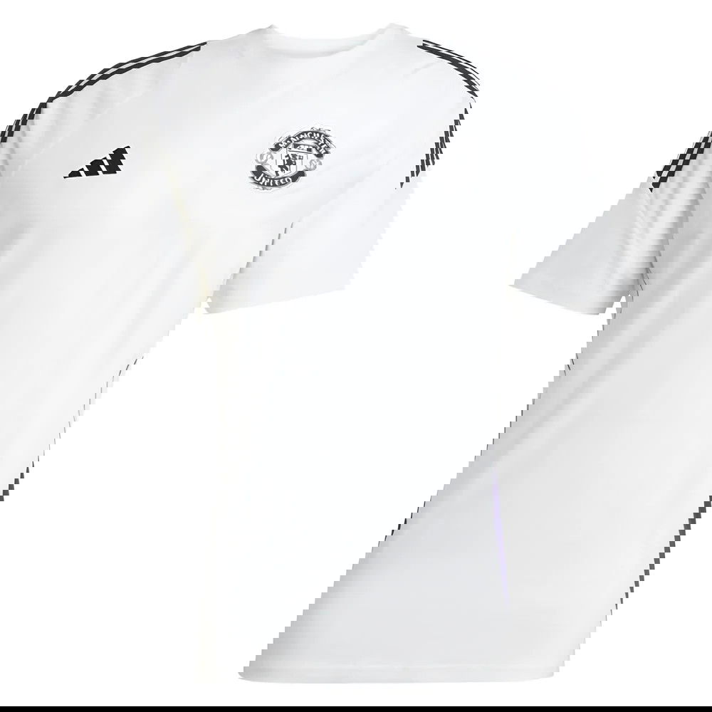 2025-2026 Man Utd Training Tee (White) (Ronaldo 7)