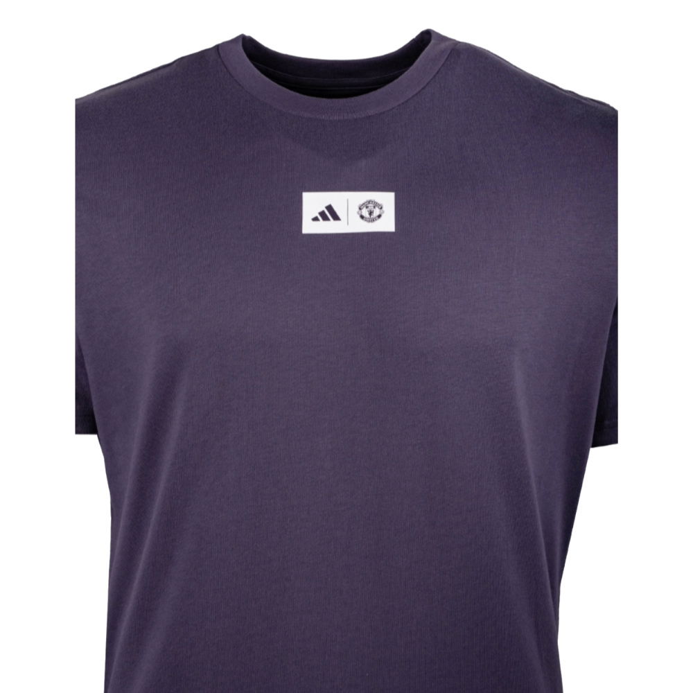 2025-2026 Man Utd Seasonal Graphic Tee (Trace Purple)