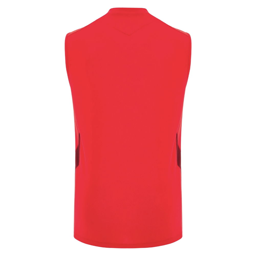 2025-2026 Wales Rugby Training Sleeveless Shirt (Red)