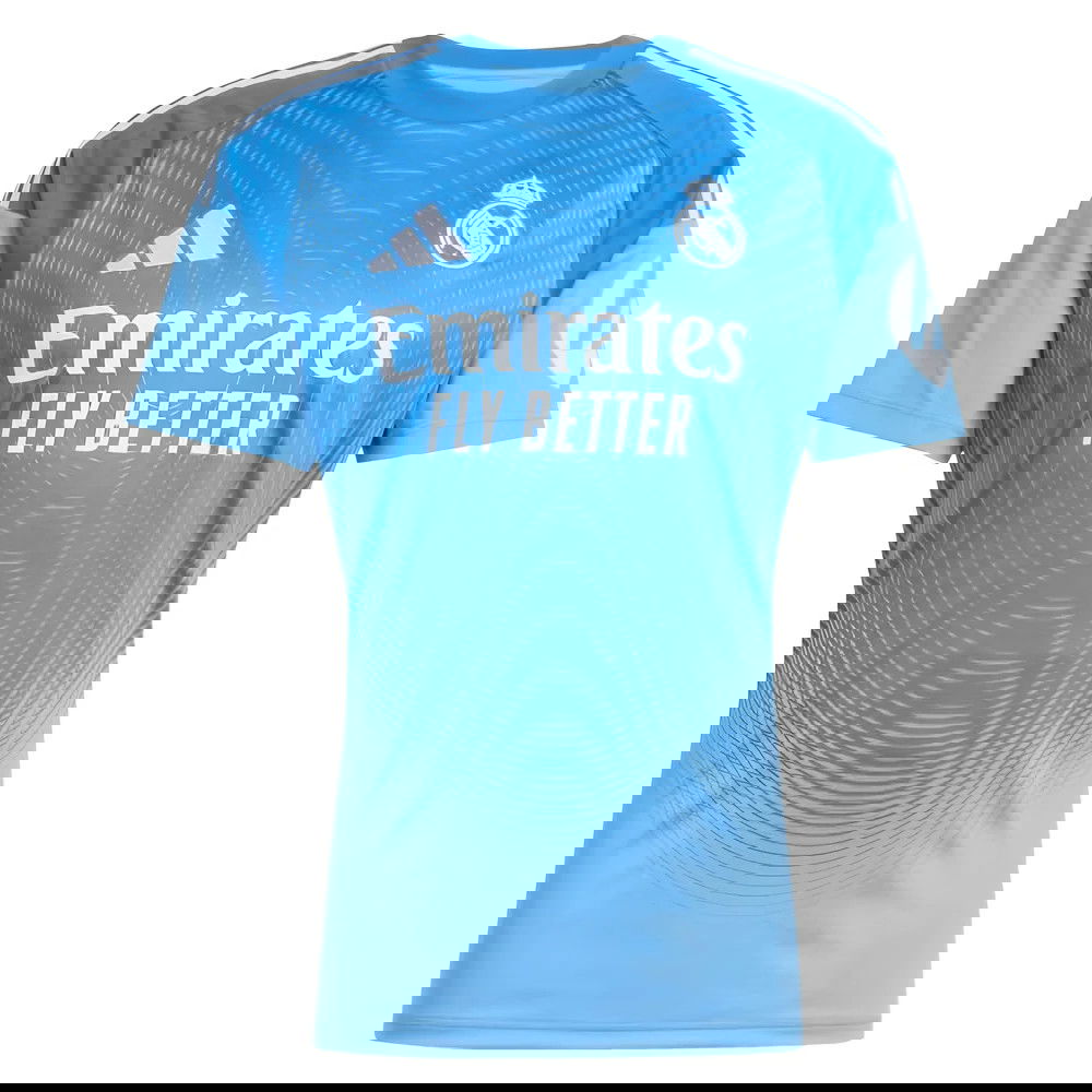 2025-2026 Real Madrid Home Goalkeeper Shirt (Blue) (Casillas 1)