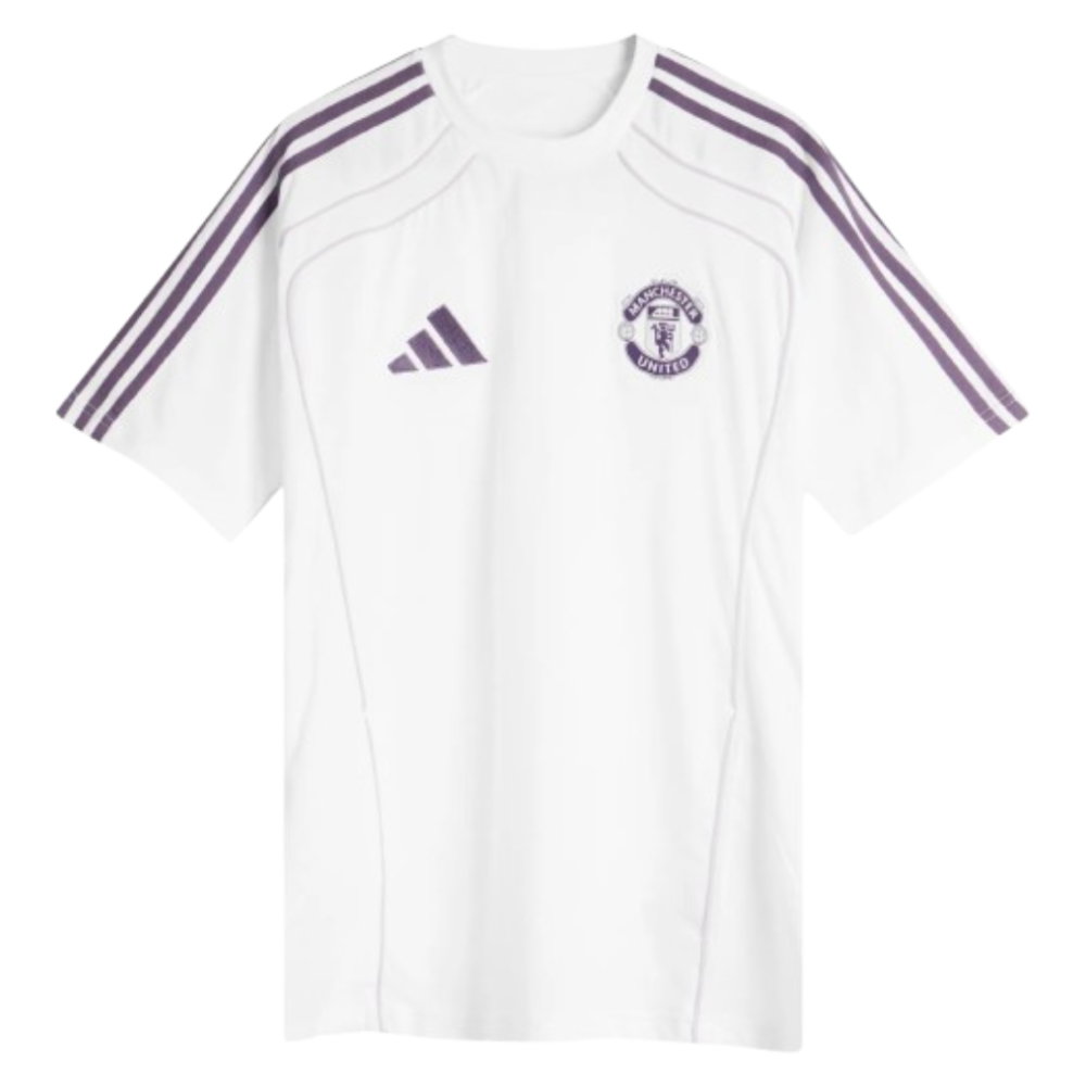 2025-2026 Man Utd UBP Tee (White) (Your Name)