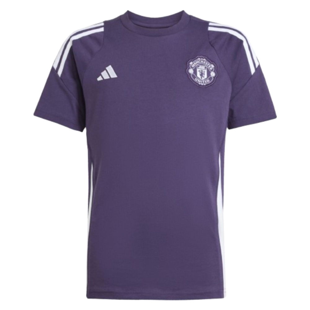 2025-2026 Man Utd Training Tee (Aurora Plum) - Kids (Hojlund 9)