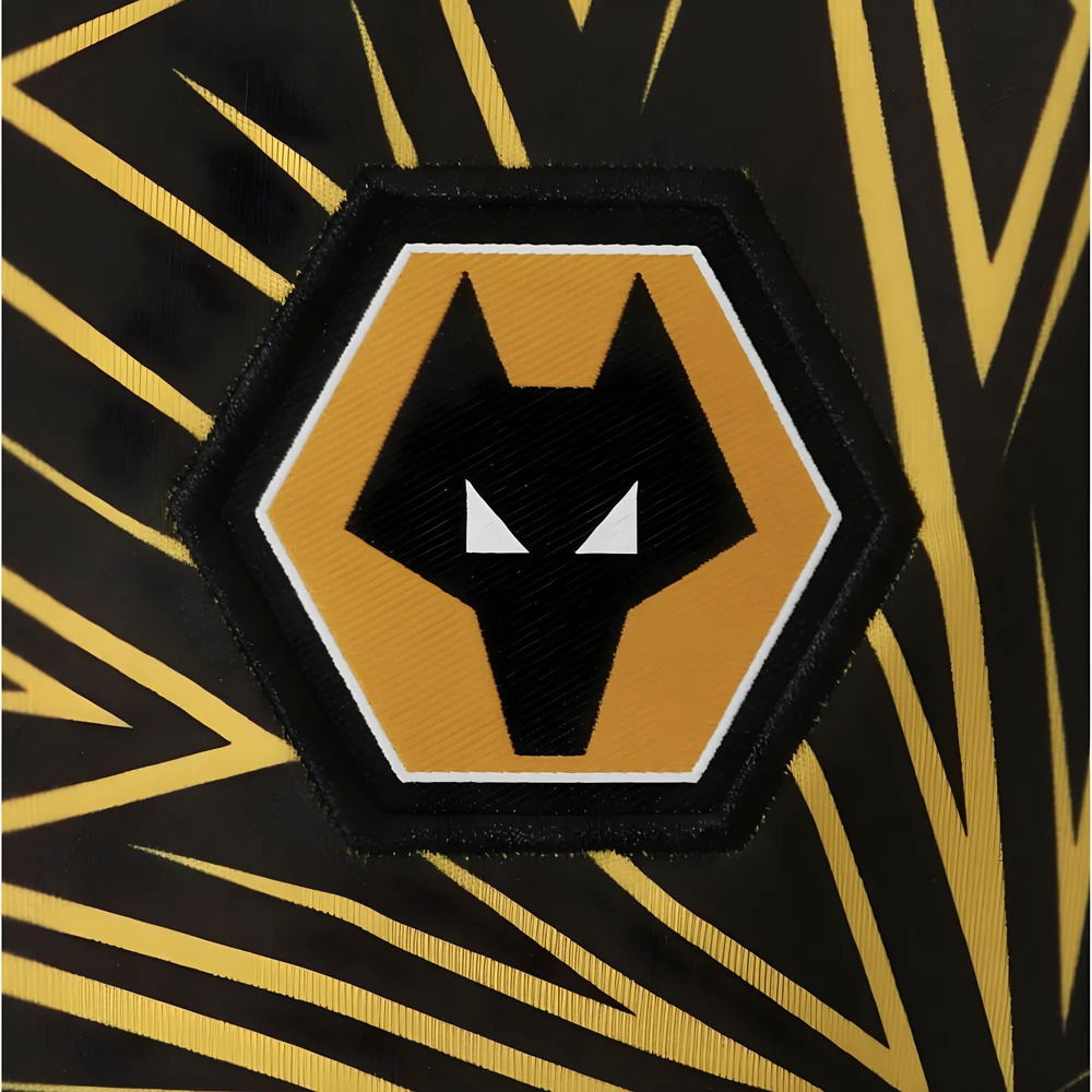 2025-2026 Wolves Home Pre-Match Shirt (Black) (Arokodare 14)