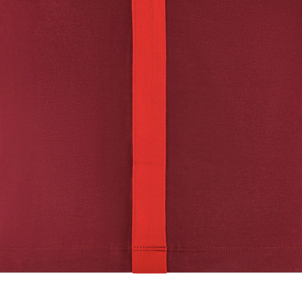 2025-2026 Wales WRU Rugby Travel Cotton Tee (Deep Red)