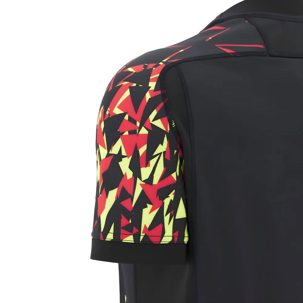 2025-2026 Wales WRU Rugby Training Jersey (Black)