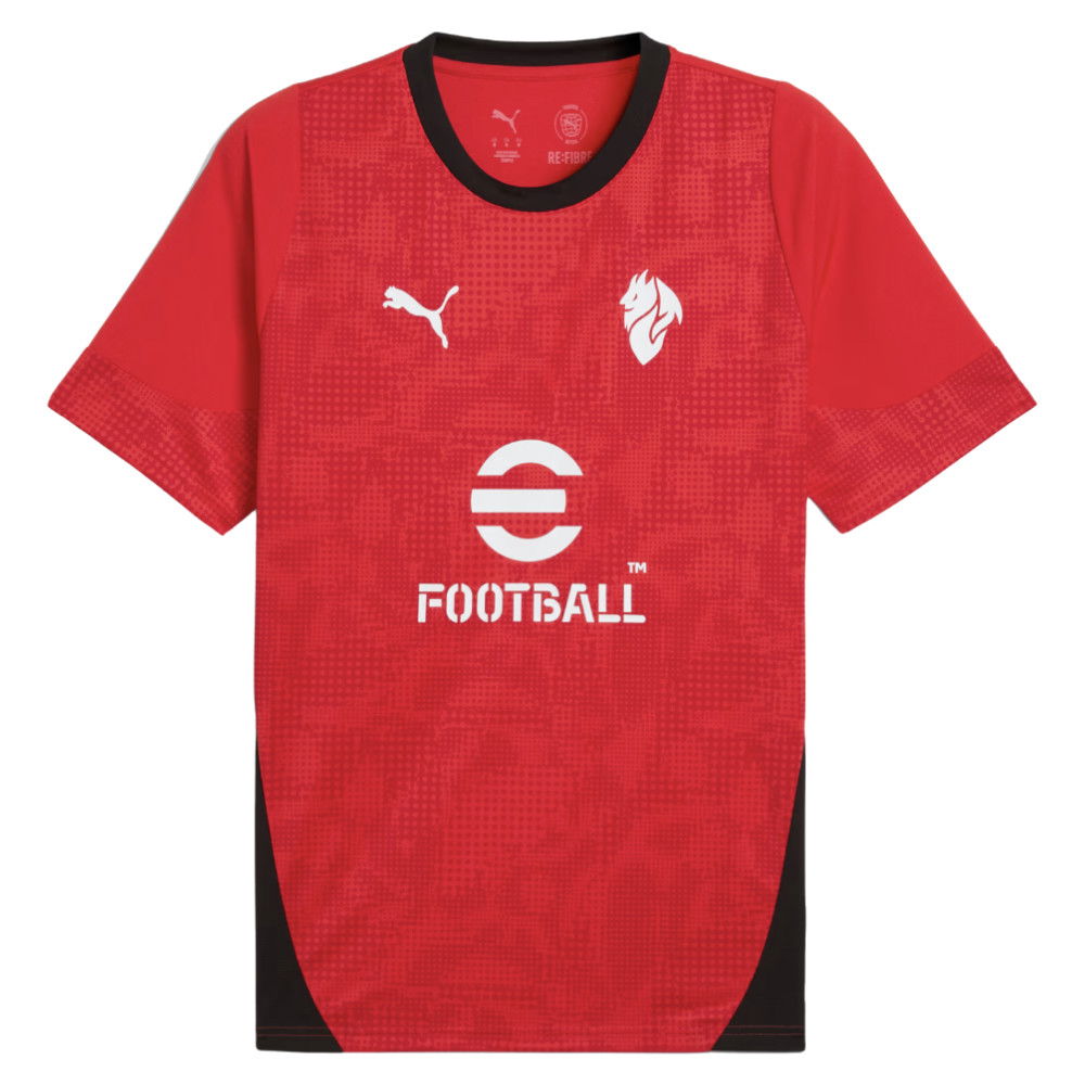 2025-2026 AC Milan Training Jersey (Red) (Musah 80)