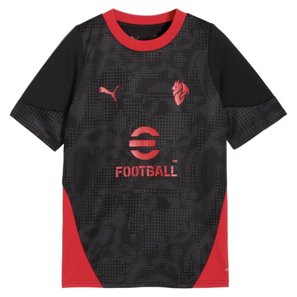2025-2026 AC Milan Training Jersey (Black) - Kids (Pirlo 21)