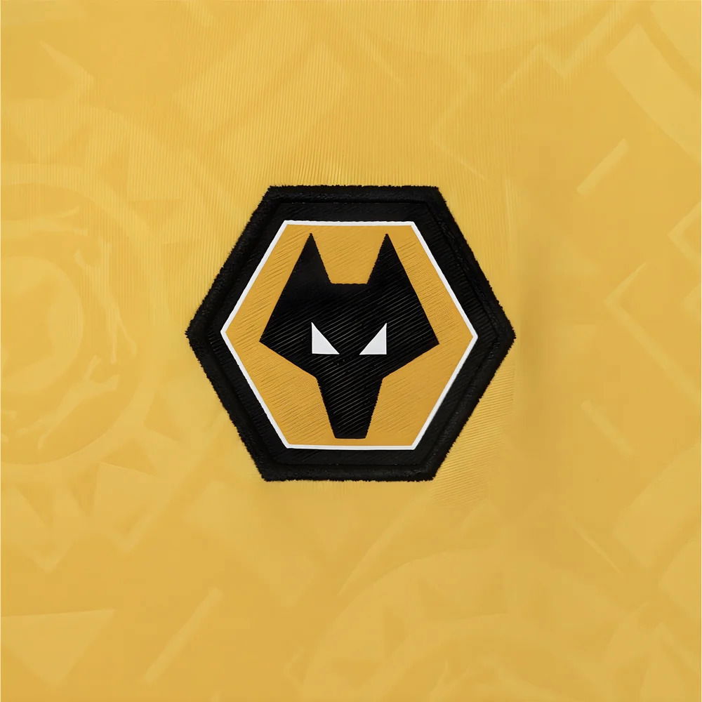 2025-2026 Wolves Long Sleeve Home Shirt - Kids