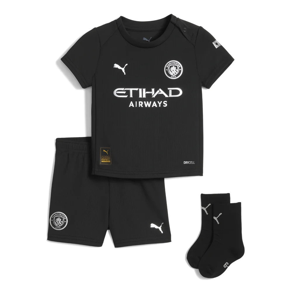 2025-2026 Man City Away Baby Kit (Your Name)