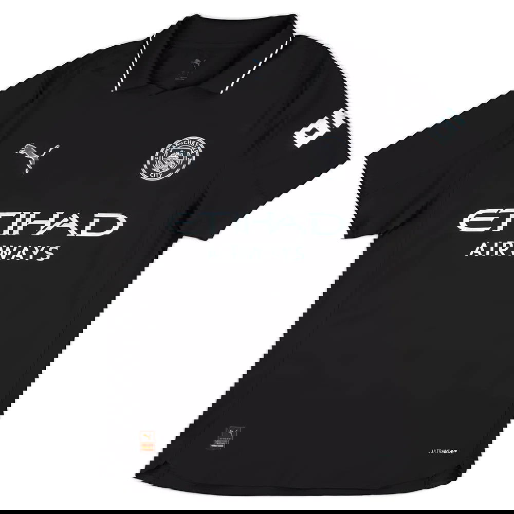 2025-2026 Man City Authentic Away Shirt (Bernardo 20)