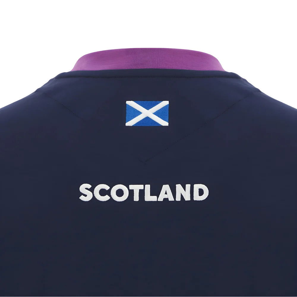 2025-2026 Scotland Rugby Ath Cotton Tee (Navy)