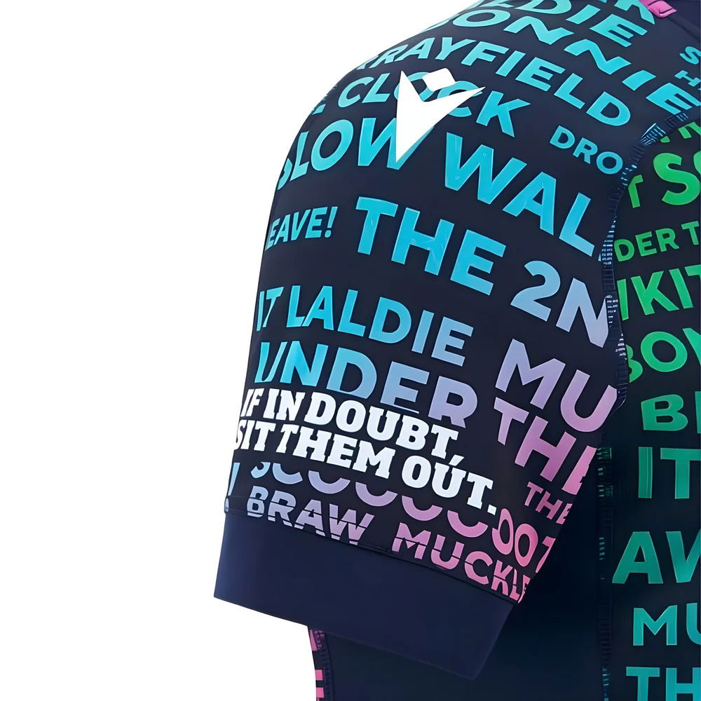 2025-2026 Scotland Rugby Training Jersey (Rainbow)