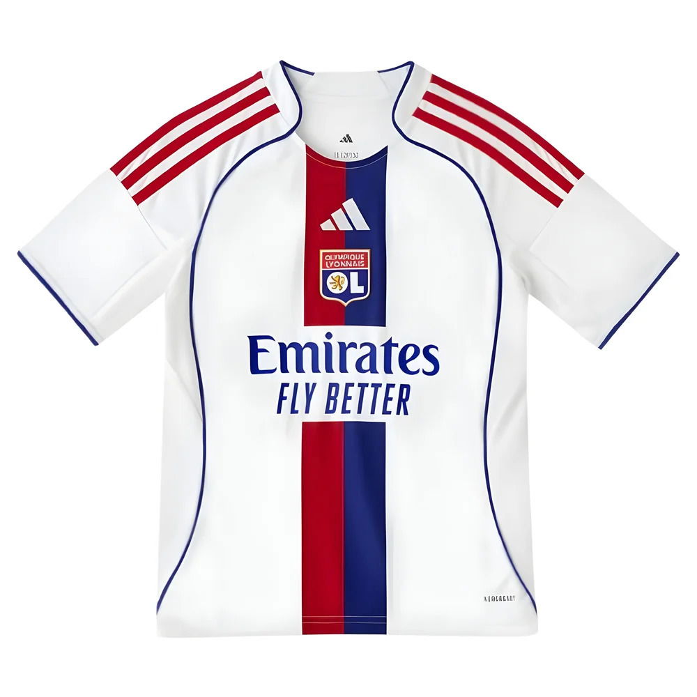 2025-2026 Olympique Lyon Home Shirt (Kids) (Nuamah 37)
