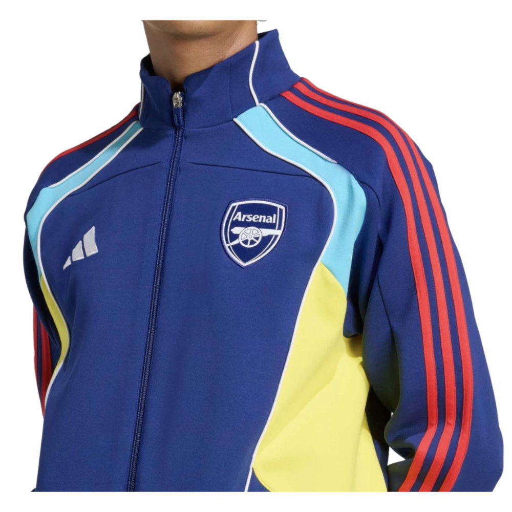 2025-2026 Arsenal UBP Track Top (Victory Blue)