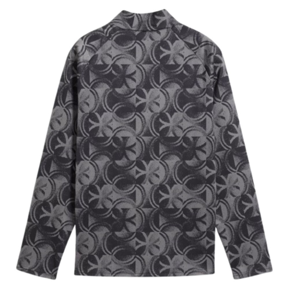 2025-2026 Man City Warm Up 1/4 Zip Top (Black) - Kids