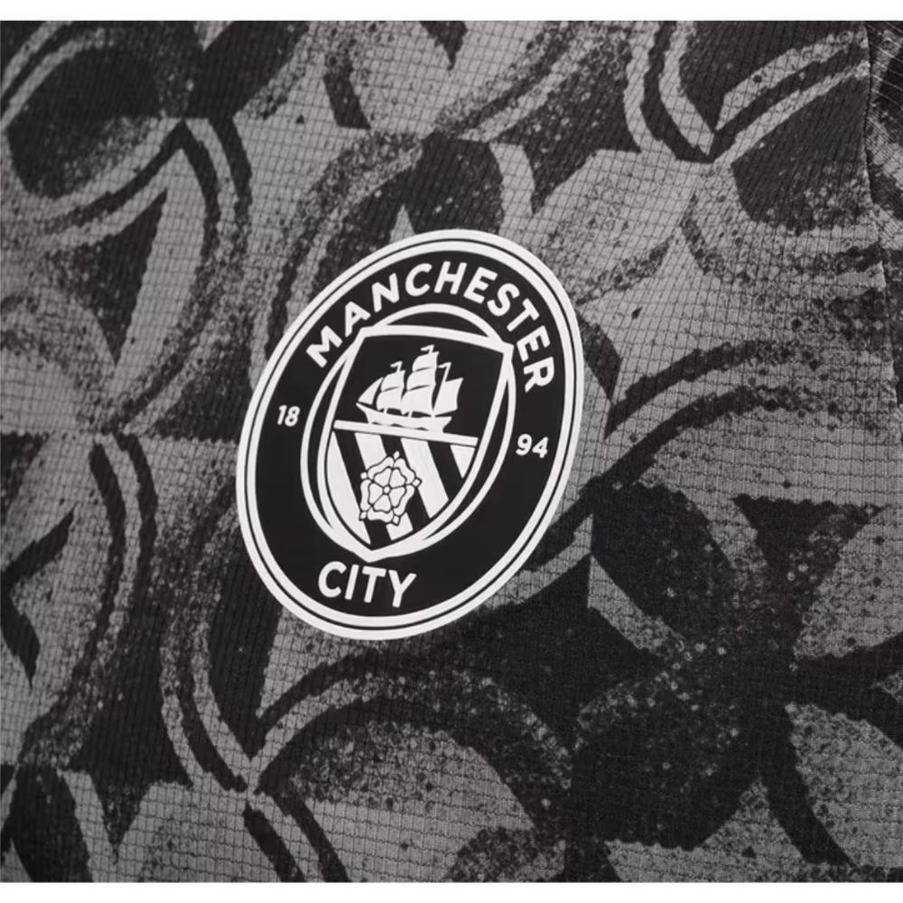 2025-2026 Man City Warm Up Jersey (Black) (Walker 2)
