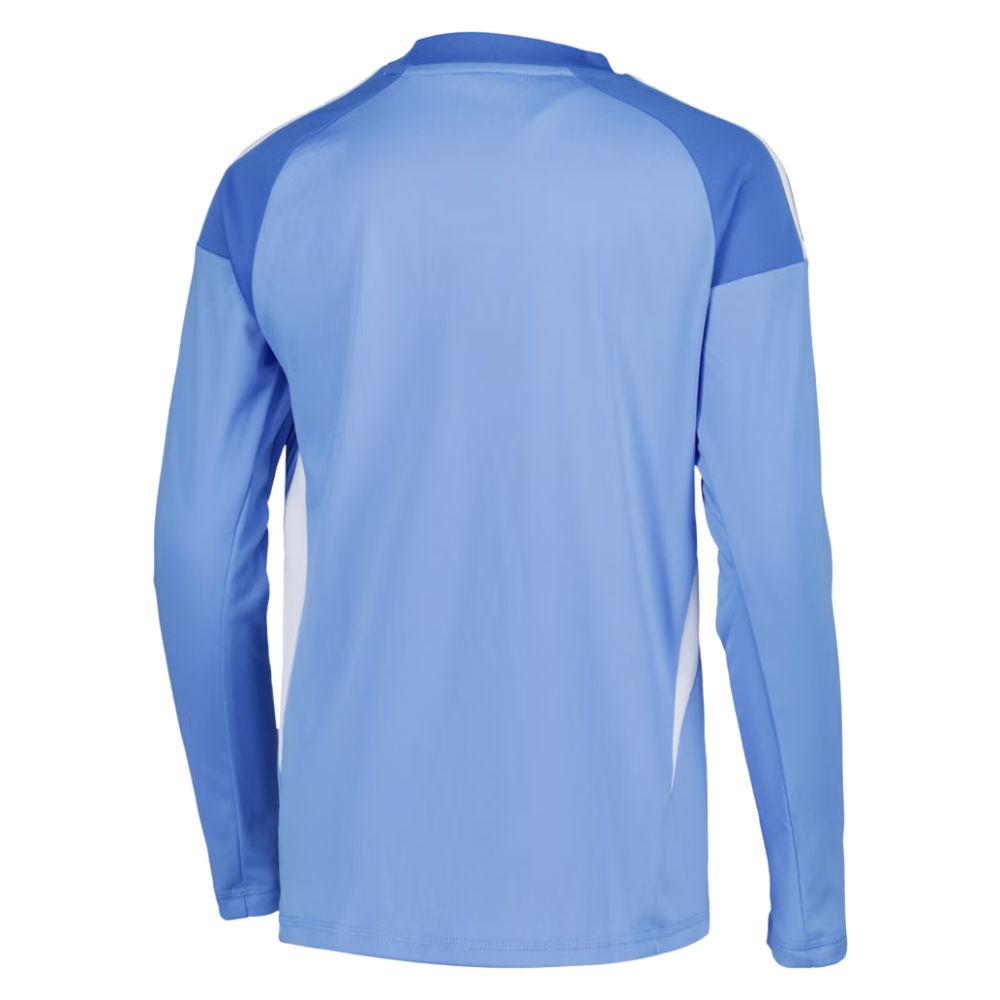2025-2026 Leeds Home Long Sleeve Goalkeeper Shirt (Blue) - Kids