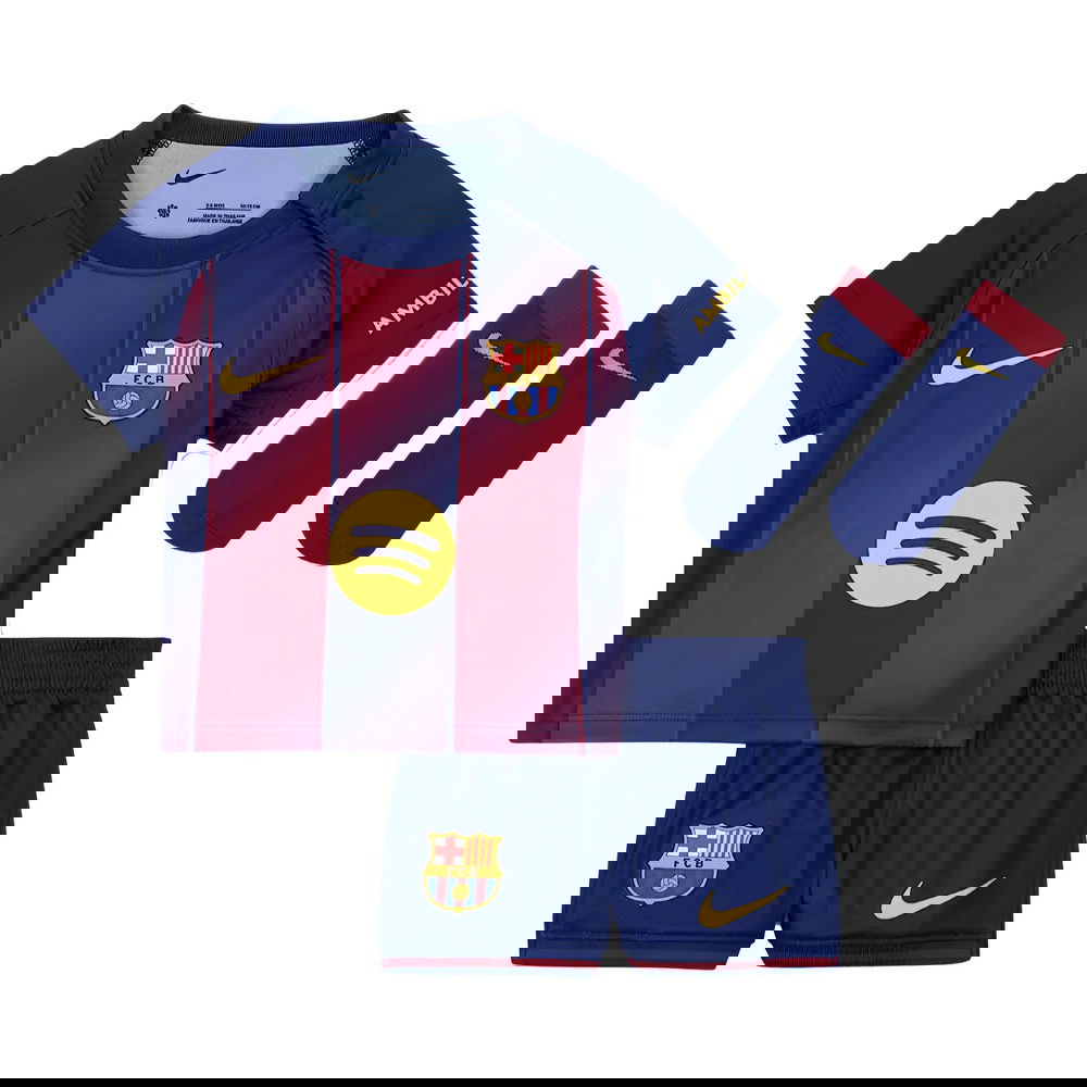 2025-2026 Barcelona Home Baby Kit (R.Araujo 4)