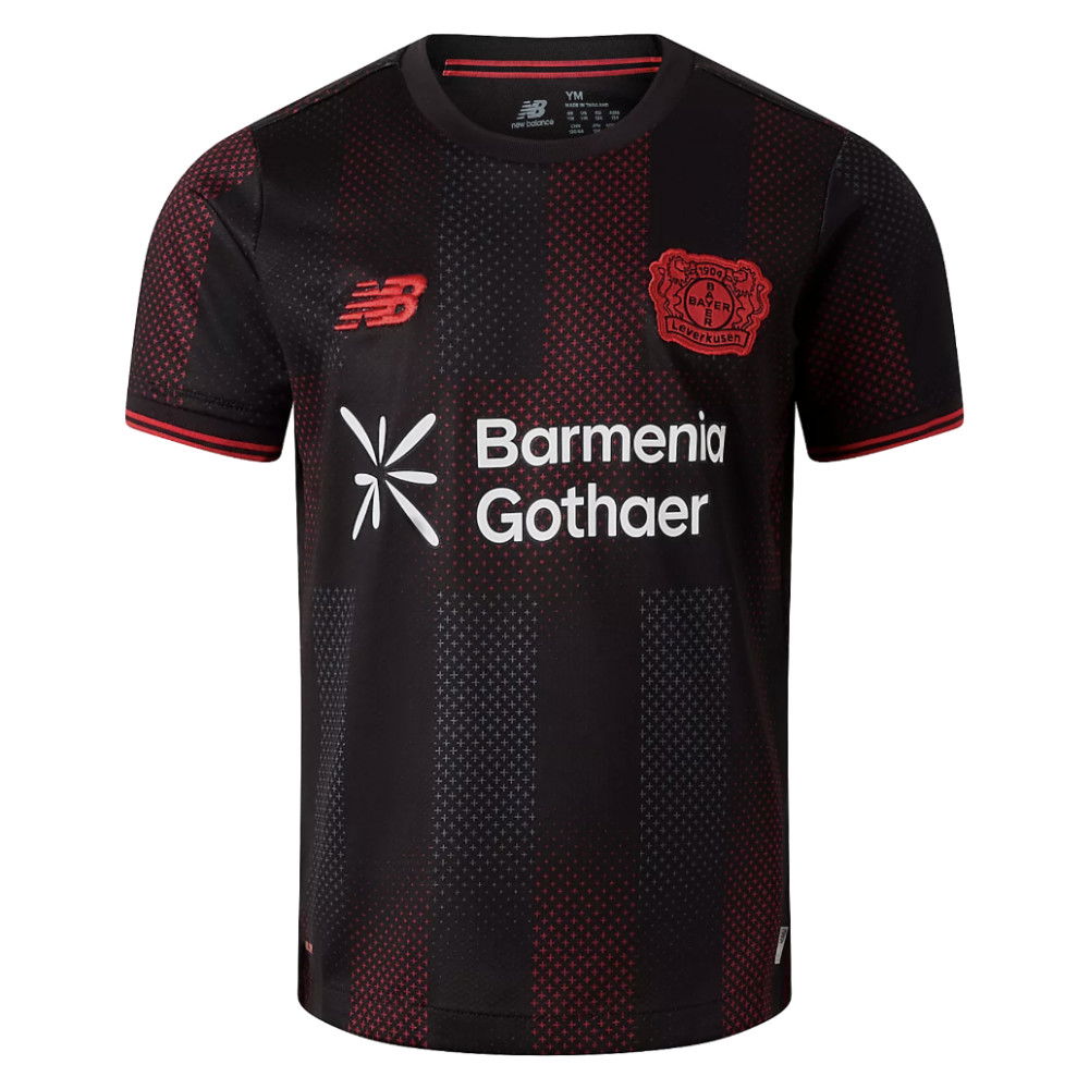 2025-2026 Bayer Leverkusen Home Shirt (Kids) (Grimaldo 20)